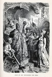 Johanna von Orléans erkennt den König, 1882