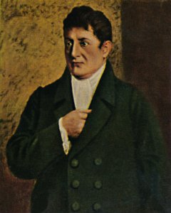 Johann Gottlieb Fichte 1762-1814 - Gemälde von Professor Plühr, 1934 von Unbekannt
