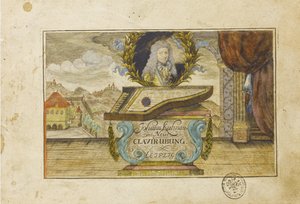 Johann Kuhnau Neue Clavier-Uebung, 1689 von Unbekannt