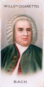 Johann Sebastian Bach 1685-1750, deutscher Komponist und Organist, 1912 von Unbekannt