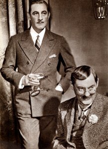 John 1882-1942 und Lionel 1878-1954 Barrymore, amerikanische Bühnen- und Filmschauspieler von Unbekannt