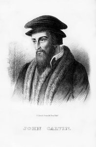 Johannes Calvin, französischer christlicher Theologe, 1854