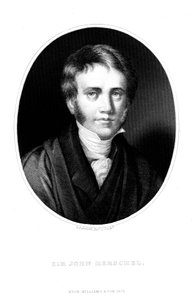 John Frederick Herschel 1792-1871, englischer Astronom und Wissenschaftler, als junger Mann von Unbekannt