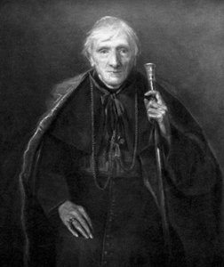 John Henry Newman im Alter, britischer Gelehrter und Theologe, ca. 1885 von Unbekannt