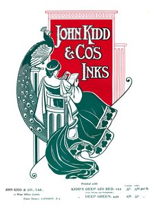 John Kidd & Cos Tintenwerbung, 1907 von Unbekannt