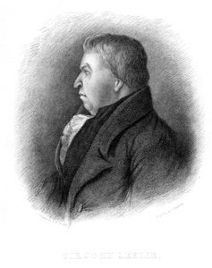 John Leslie, schottischer Naturphilosoph und Physiker, 19. Jahrhundert von Unbekannt