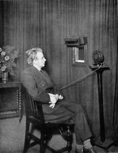 John Logie Baird 1888-1946, schottischer Elektroingenieur und Fernsehpionier, 1920er Jahre