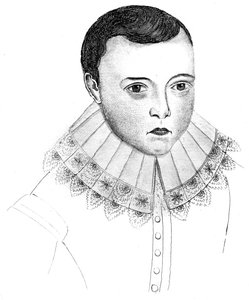 John Milton in jungen Jahren, 1787 von Unbekannt