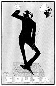 John Philip Sousa, amerikanischer Komponist, 1903