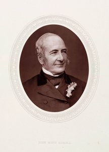 John Scott Russell, schottischer Bauingenieur und Schiffsarchitekt, ca. 1870er von Unbekannt