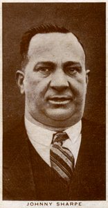 Johnny Sharpe, britischer Boxmanager, 1938