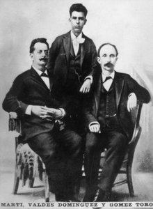 Jose Marti, Fermin Valdes Dominguez und Gomez Toro, Key West, Florida, USA