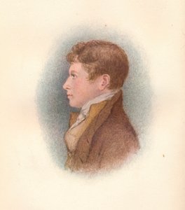 Joseph Gurney, geb. 1796, im Alter von 20 Jahren, um 1816 von Unbekannt