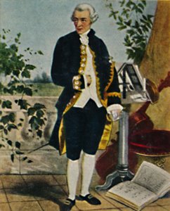 Joseph Haydn 1732-1809 - Gemälde von Hammann, 1934
