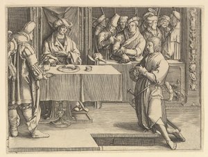 Joseph deutet die Träume des Pharao (Kopie) von Unbekannt