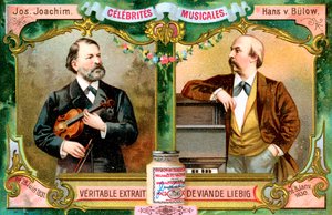 Joseph Joachim und Hans von Bülow von Unbekannt