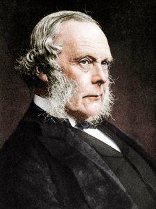 Joseph Lister, englischer Chirurg und Pionier der antiseptischen Chirurgie, ca. 1890 von Unbekannt