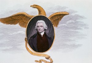 Joseph Priestley 1733-1804, englischer presbyterianischer Geistlicher und Chemiker, 1801