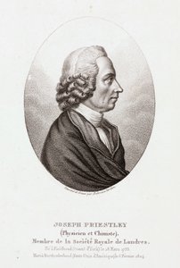 Joseph Priestley, englisch-amerikanischer Theologe und Chemiker, ca. 1780 von Unbekannt