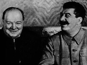 Joseph Stalin und Mr. Churchill, 1942