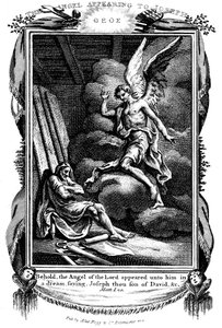 Josephs Traum: Siehe, der Engel des Herrn erschien ihm im Traum, 1804