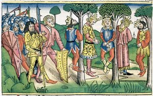 Josua 10:16-27: Die Hinrichtung der fünf Könige
