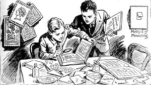 Freuden des Briefmarkensammelns, 1937 von Unbekannt
