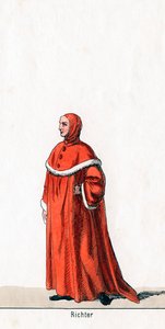 Richter, Kostümentwurf für Shakespeares Stück, Heinrich VIII., 19. Jahrhundert