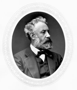 Jules Verne, französischer Abenteuer- und Science-Fiction-Autor, ca. 1880