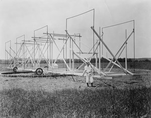 Karl Guthe Jansky, amerikanischer Physiker und Radioingenieur, ca. 1940 von Unbekannt