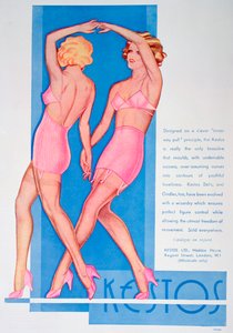 Kestos Unterwäsche Werbung, 1935
