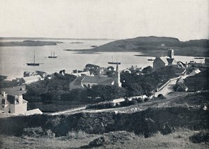 Killybegs - Blick über das Dorf und die Bucht, 1895 von Unbekannt