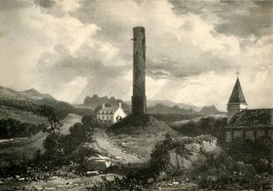 Kineth Rundturm, Cork, 19. Jahrhundert von Unbekannt