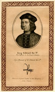 König Eduard IV. von England von Unbekannt
