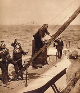 König George V. mit seiner Marine, ca. 1910er 1935 von Unbekannt