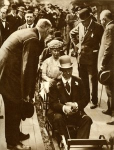 König George V. und Königin Mary...Britische Empire-Ausstellung, Wembley, London, 1925, 1935