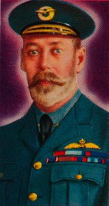König Georg V. in der Uniform des Chefs der Royal Air Force, 1935