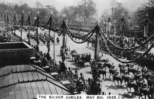 Silbernes Jubiläum von König George V, London, 6. Mai 1935 von Unbekannt