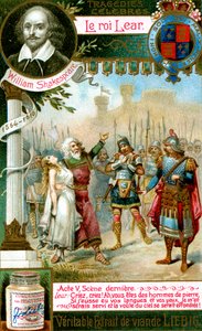 König Lear von William Shakespeare 1564-1616, ca. 1900