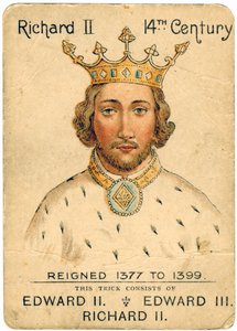 König Richard II 1367-1400, 1901-1910 von Unbekannt