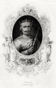 König Wilhelm II. von England, 1860 von Unbekannt