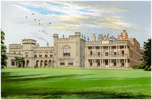 Knowsley Hall, Lancashire, Heim des Earl of Derby von Unbekannt