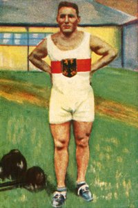 Kurt Helbig, deutscher Gewichthebermeister, 1928 von Unbekannt