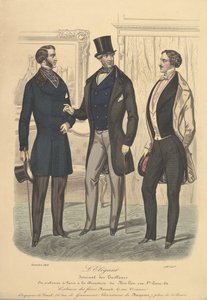 Der Elegante aus Journal des Tailleurs, 1848