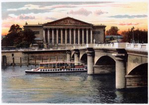 La Chambre des Députés und die Pont de la Concorde, Paris, um 1900