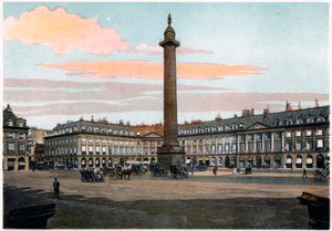 Die Vendôme-Säule, Paris von Unbekannt