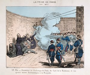 Die Einnahme von Paris, 24. Mai 1871 von Unbekannt
