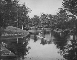 Kleiner See im Gelände des Soldatenheims, Milwaukee