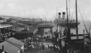 Anlegestelle, Liverpool Docks von Unbekannt