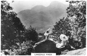 Langdale Pikes, Cumbria, 1936 von Unbekannt